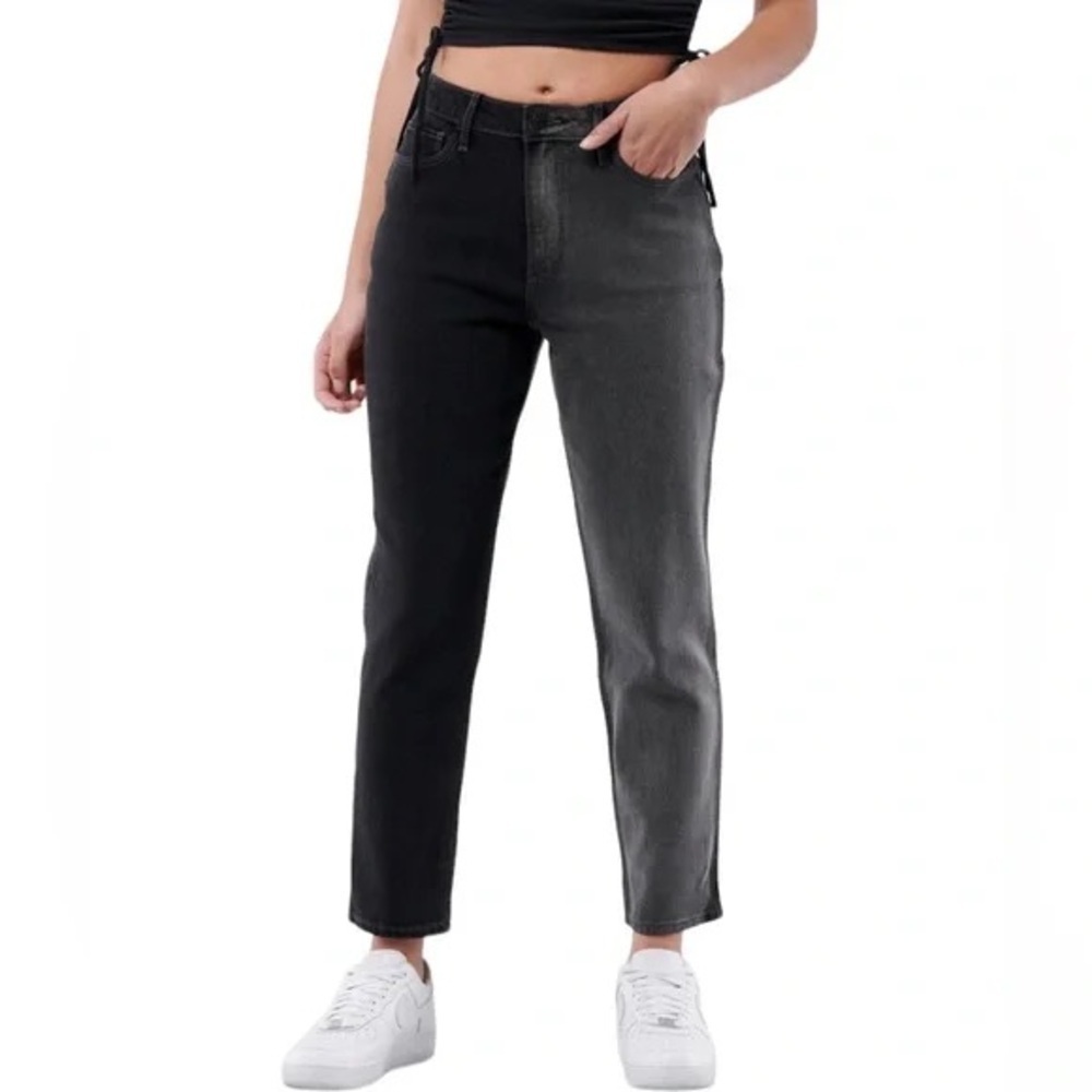 Hollister Two-Tone Black and Gray Women's Jeans size 7/28